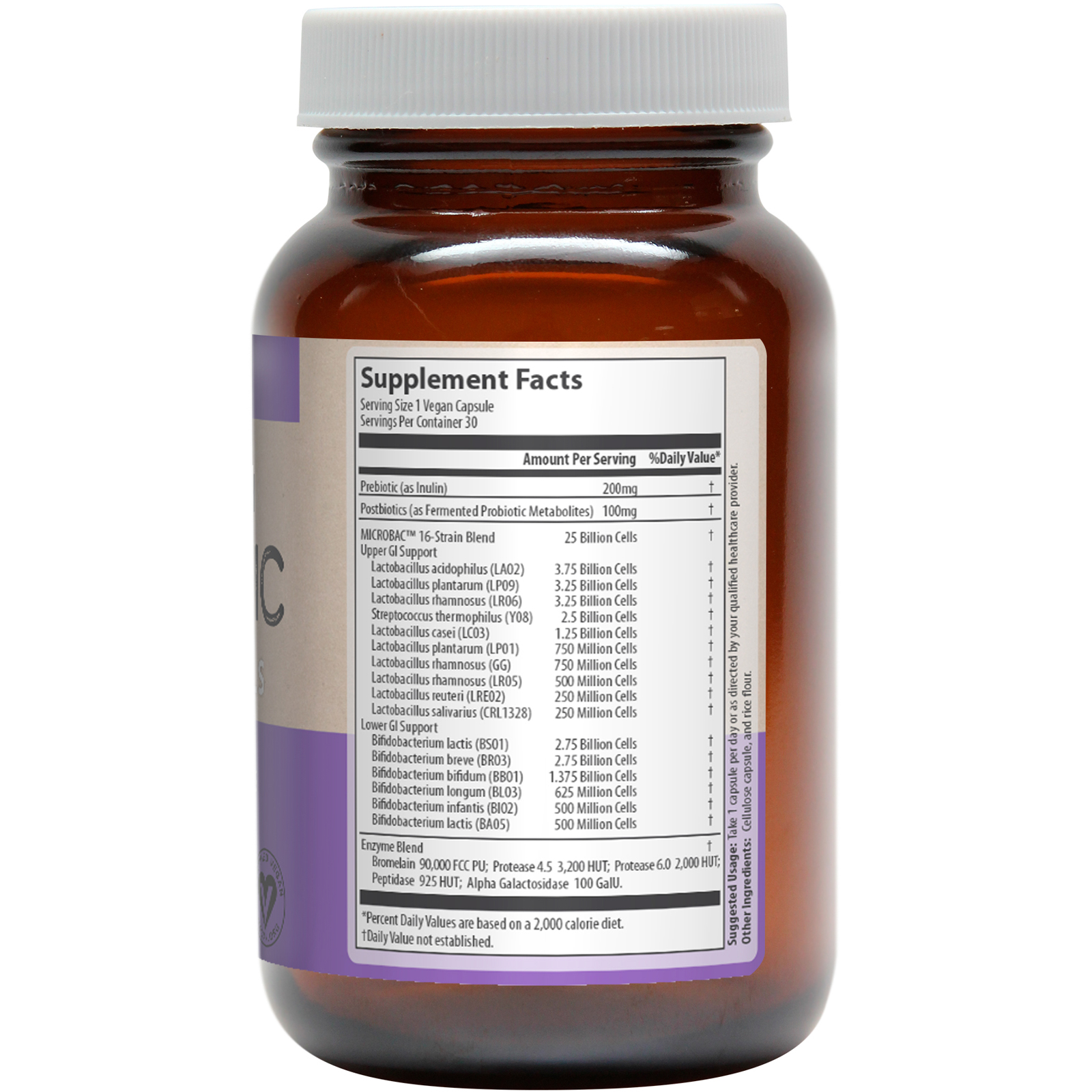 MRM, Probiótico Extrapotente, 30 Cápsulas Veganas - Imagem 2