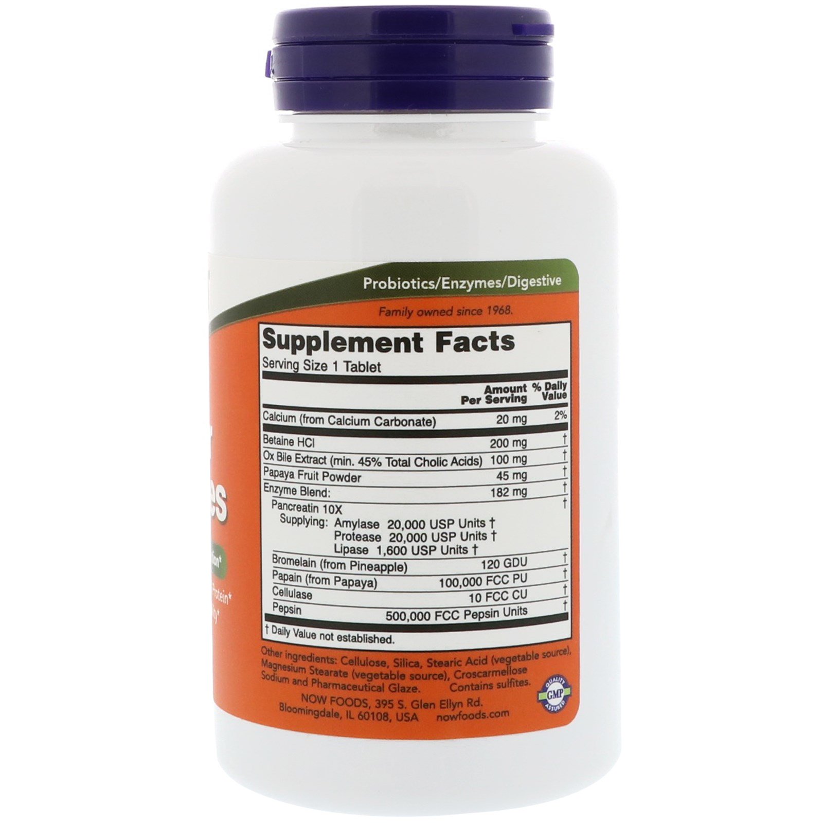 Now Foods, Super Enzimas, 90 Comprimidos - Imagem 2