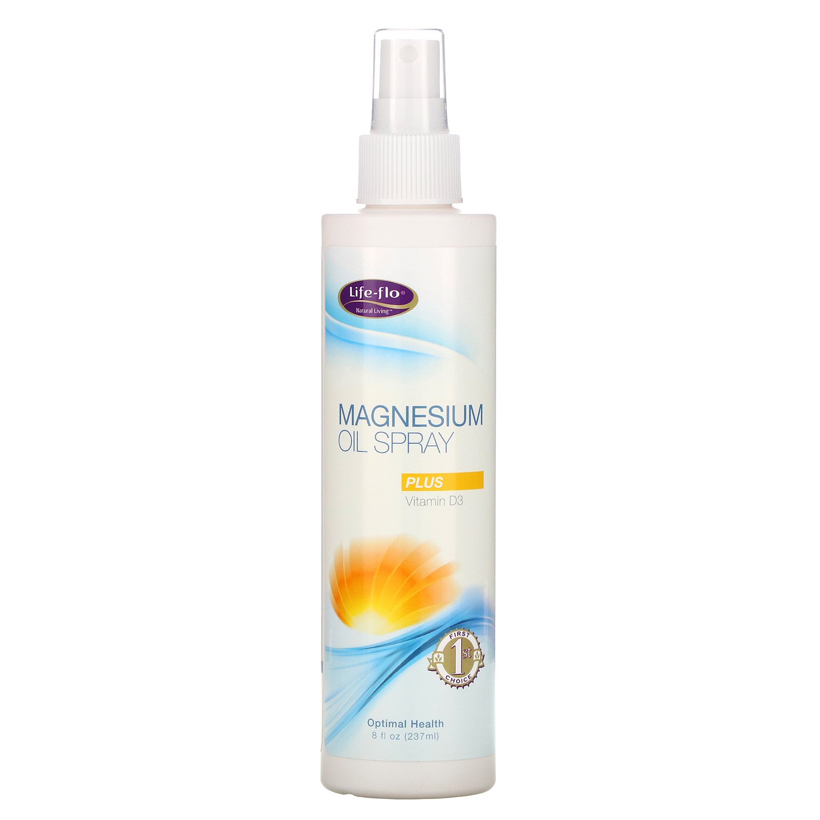 Life-flo, Óleo de Magnésio em Spray, Com Vitamina D3, 237 ml