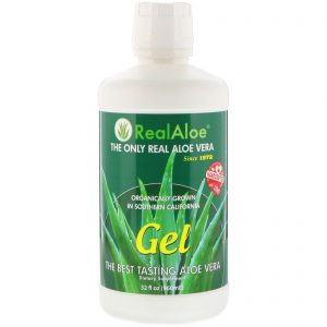 Comprar real aloe, aloe vera gel, 960 ml (32 fl oz) preço no brasil áloe vera general well being herbs & botanicals suplementos em oferta suplemento importado loja 105 online promoção -