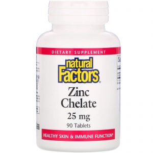 Comprar natural factors, quelato de zinco, 25 mg, 90 tabletes preço no brasil vitaminas e minerais zinco suplemento importado loja 113 online promoção -