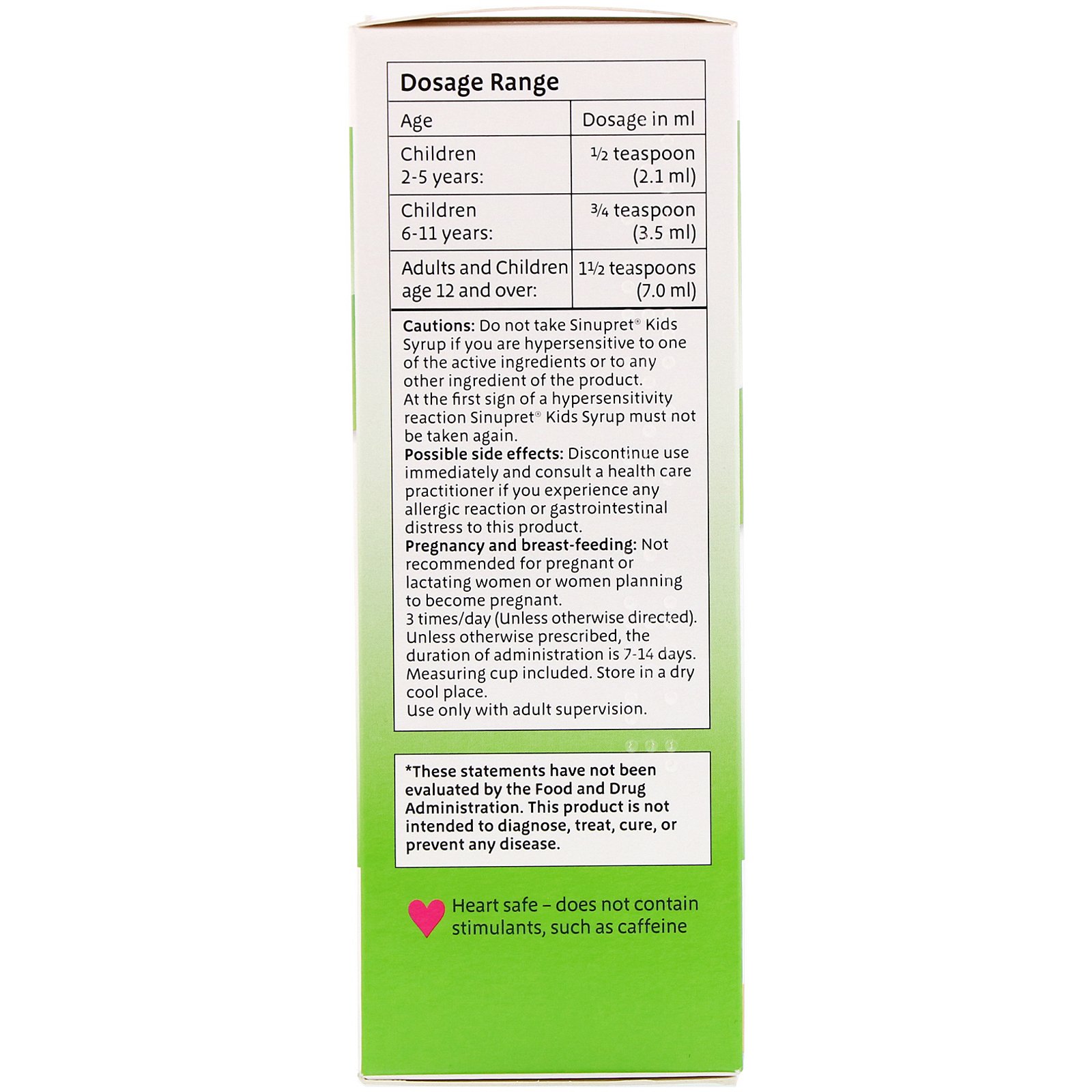 Bionorica, Xarope Sinupret Kids, 100 ml (3,38 fl oz) - Imagem 2