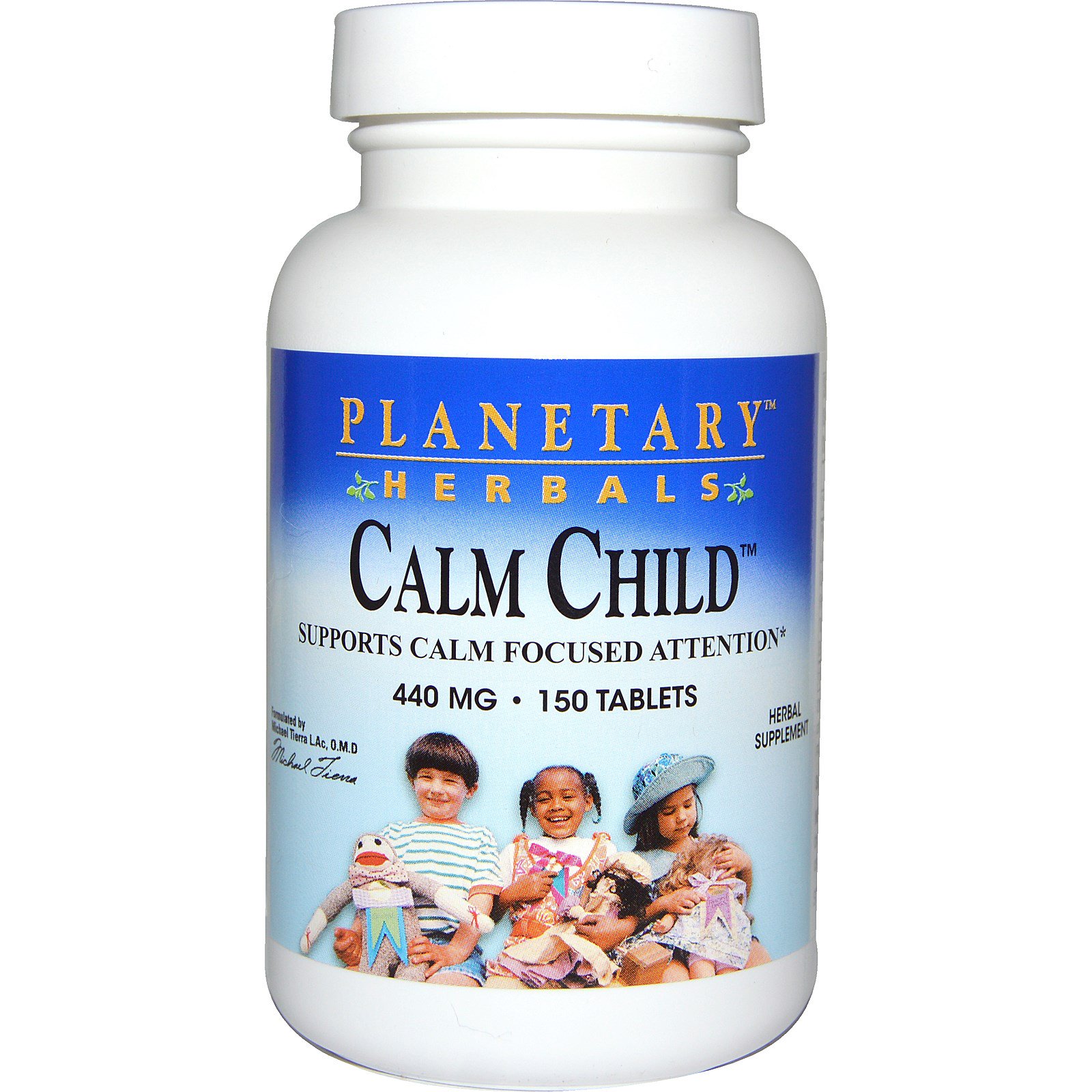 Planetary Herbals, Calm Child, 440 mg, 150 tabletes