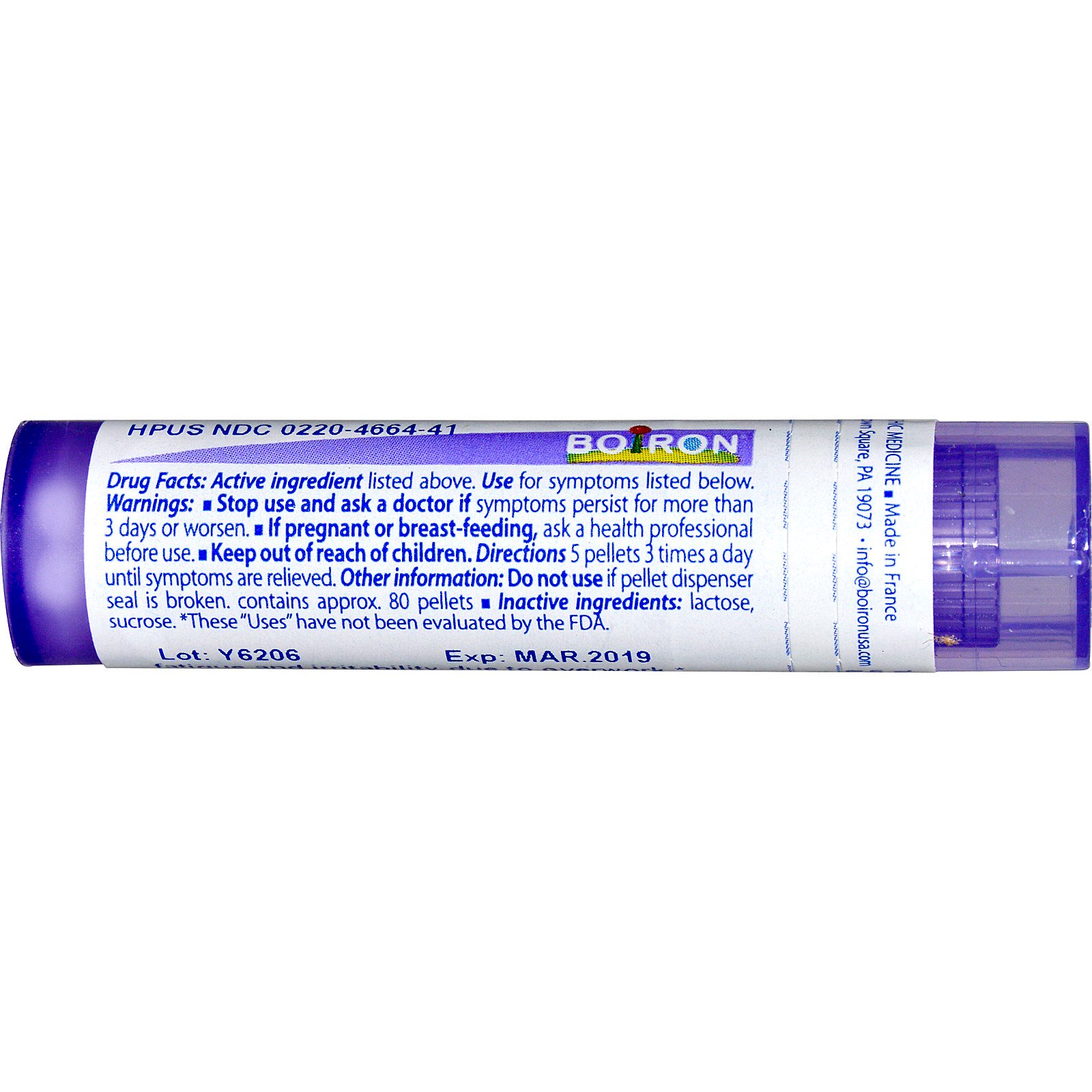 Boiron, Single Remedies, Silicea, 200CK, Aprox. 80 Pellets - Imagem 2