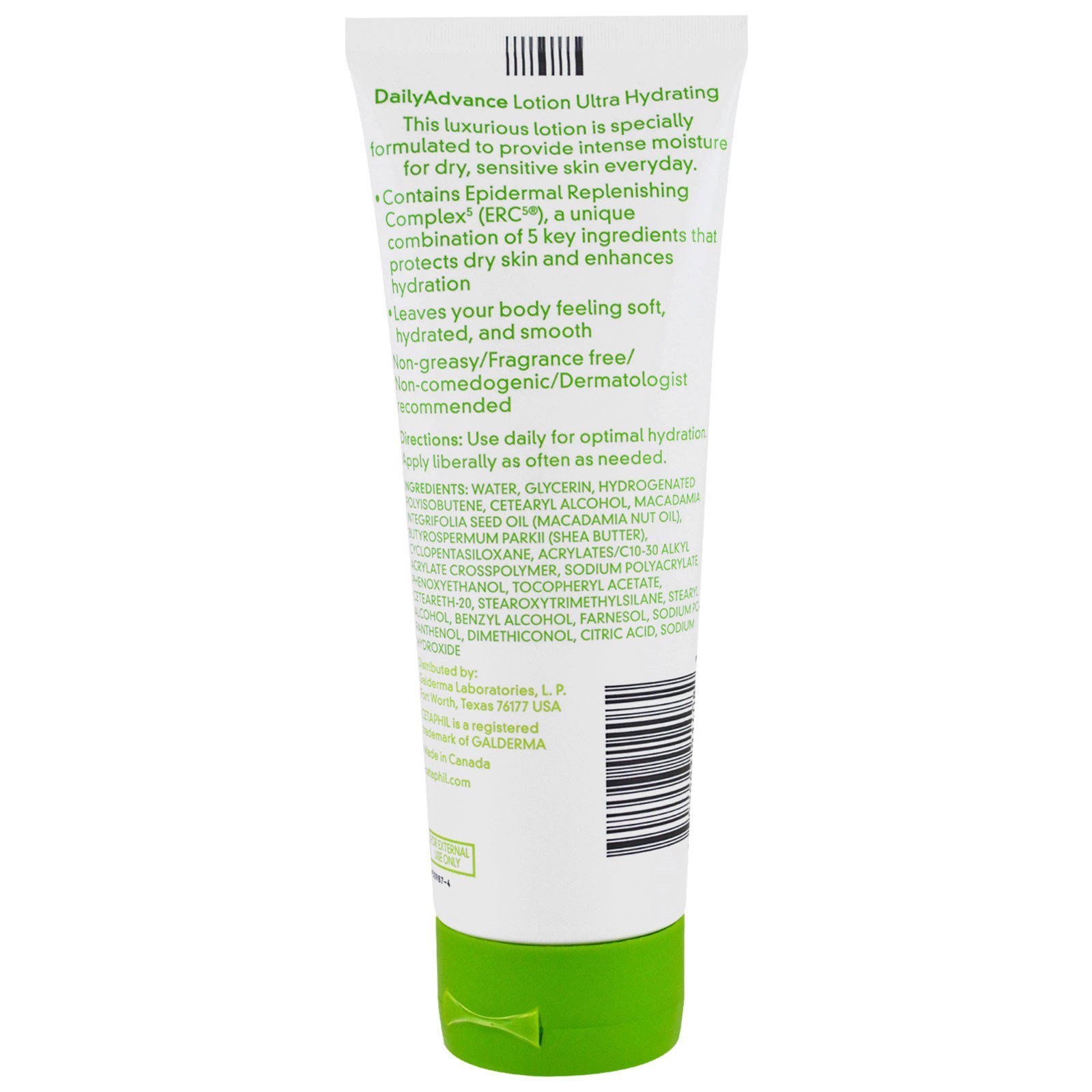 Cetaphil, Loção DailyAdvance, Ultra Hidratante, 226 g (8 oz) - Imagem 2