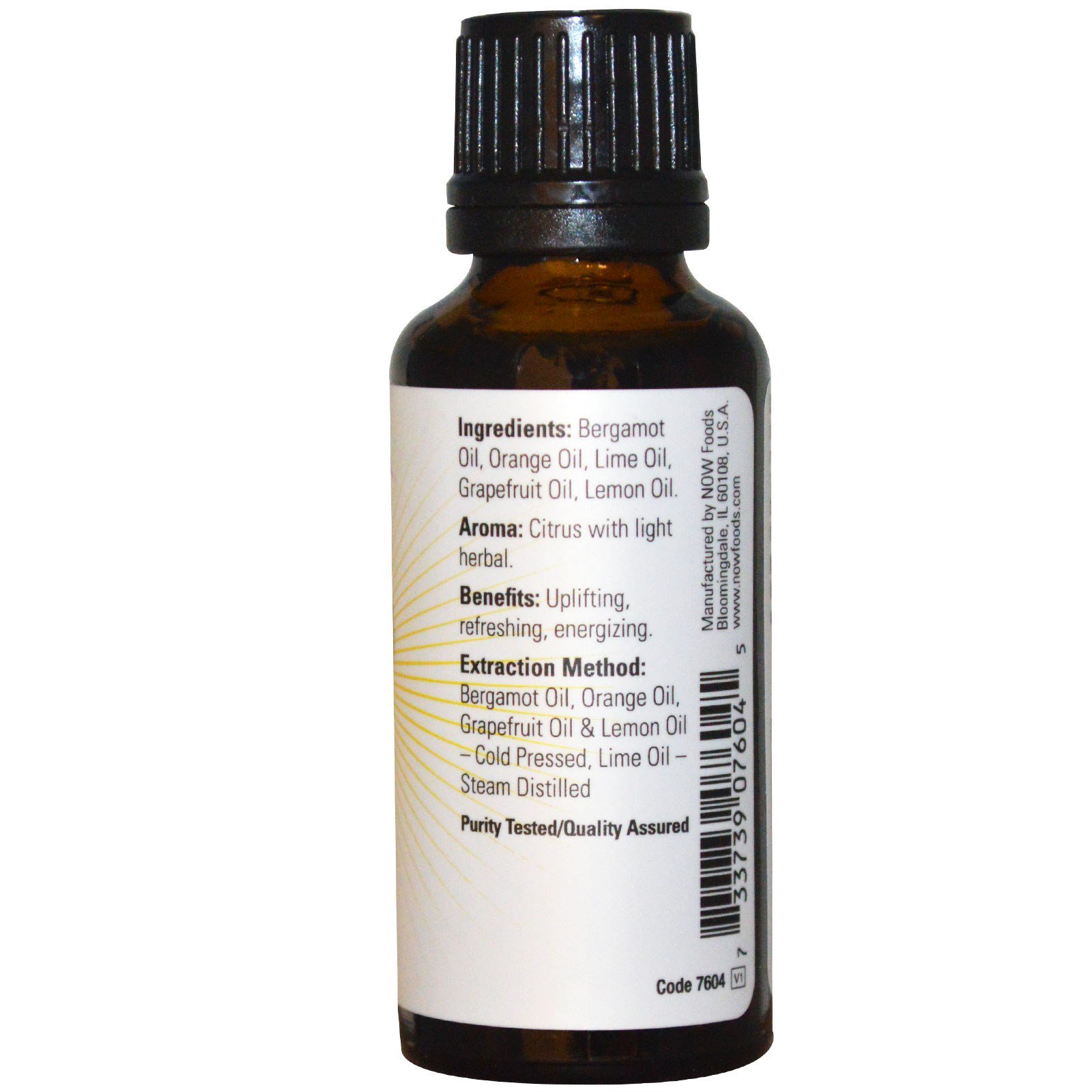 Now Foods, Óleos Essenciais, Limpa o Ar, Copo de Brinde!, 1 fl oz (30 ml) - Imagem 2