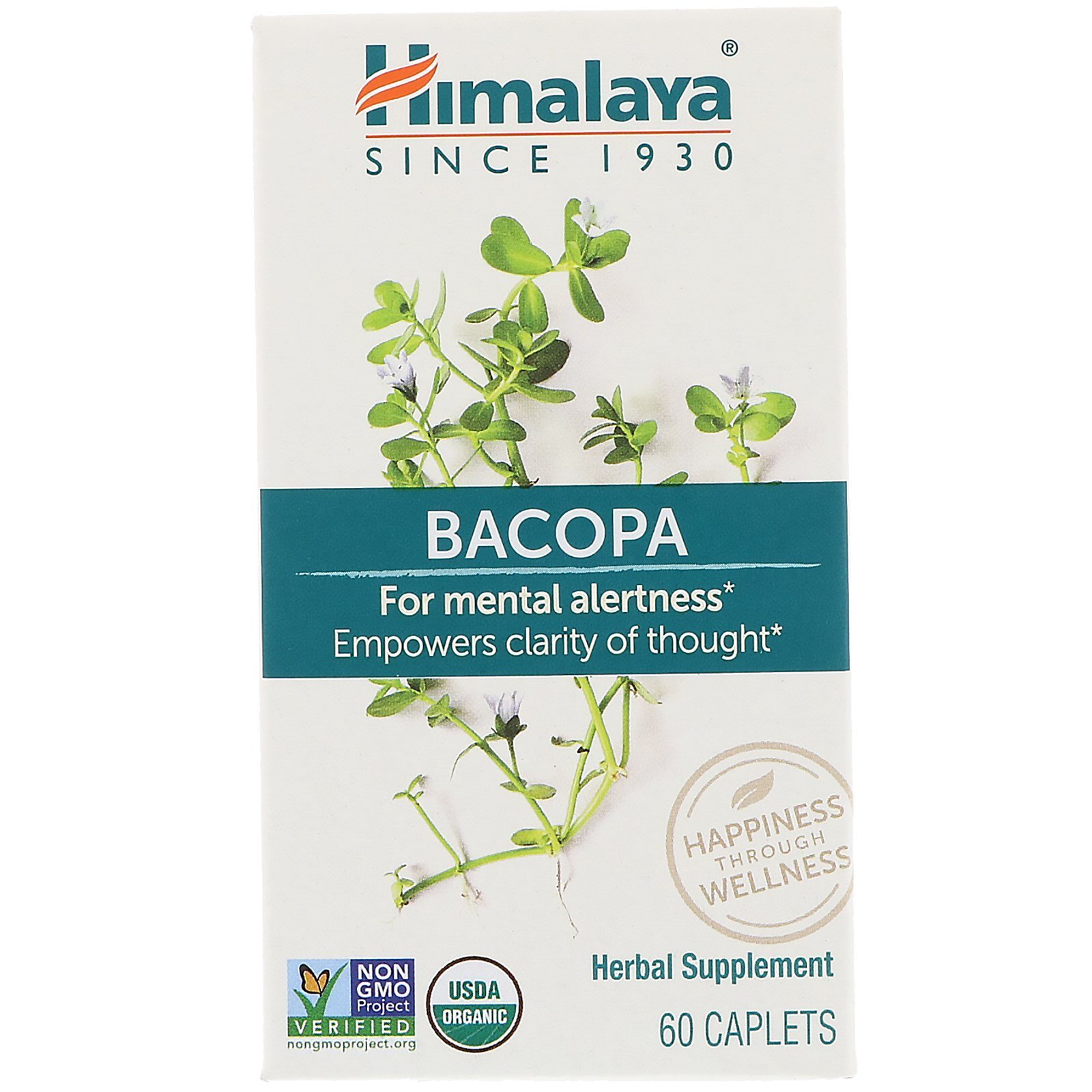 Himalaya, Bacopa, 60 Cápsulas