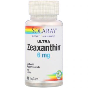 Comprar solaray, ultra zeaxanthin, 6 mg, 30 vegcaps preço no brasil luteína suplementos nutricionais suplemento importado loja 301 online promoção -