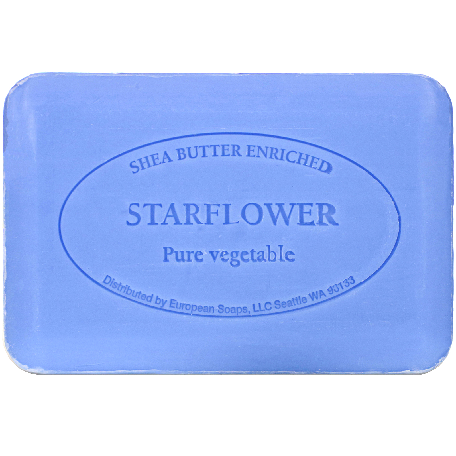 European Soaps, Pre de Provence, Sabonete, Borragem, 8.8 oz (250g) - Imagem 2