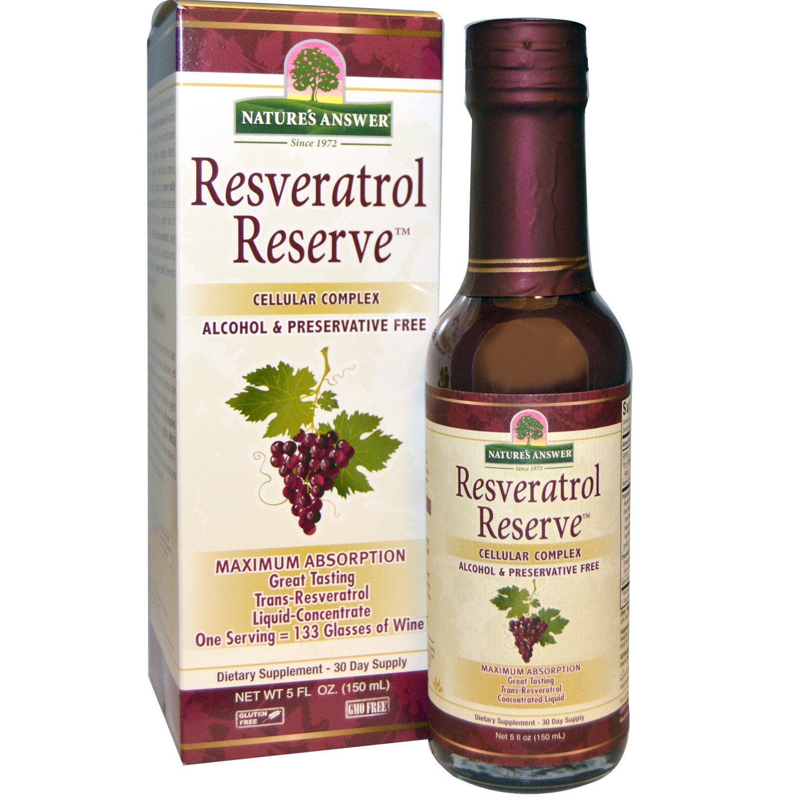 Nature's Answer, Resveratrol Reserve, Cellular Complex, 150 ml (5 fl oz)