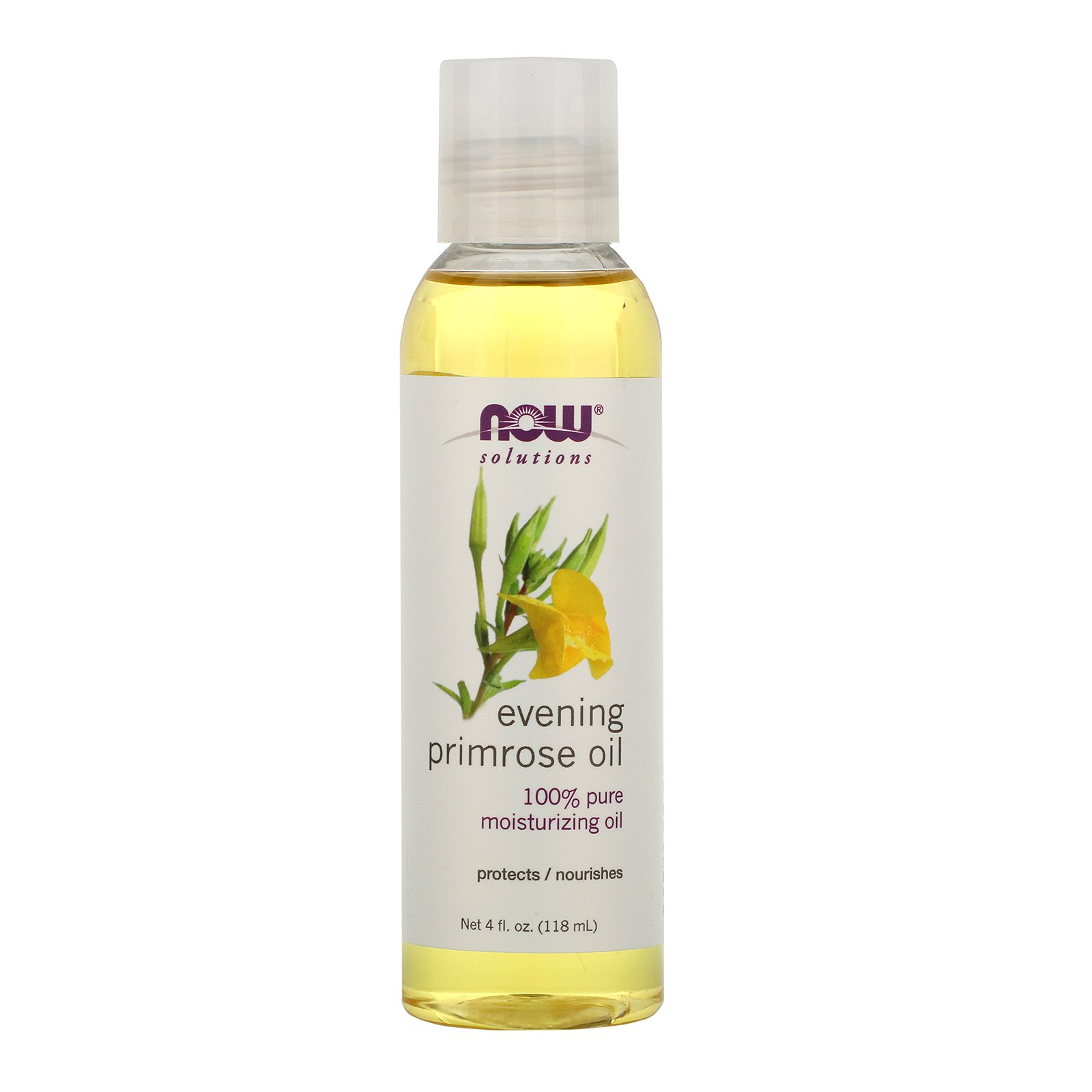 Now Foods, Solutions, Óleo de Prímula, 4 fl oz (118 ml)
