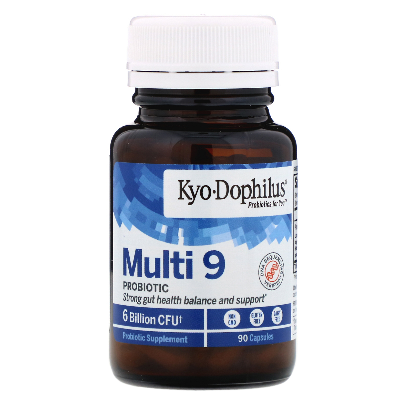 Kyolic, Kyo-Dophilus 9, Equilíbrio Intestinal e Auxílio no Sistema Imunológico, 90 Cápsulas - Imagem 3