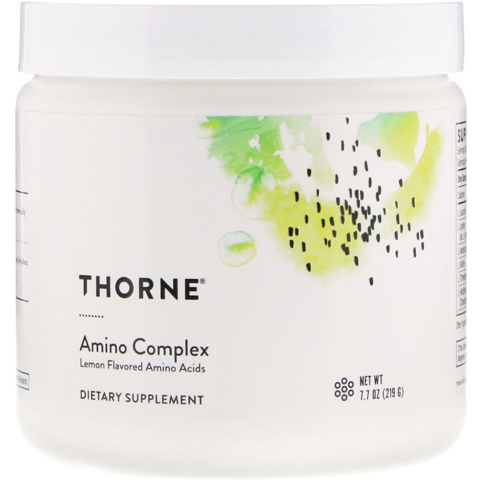 Thorne Research, Complexo Amino, Limão, 219 g (7,7 oz)