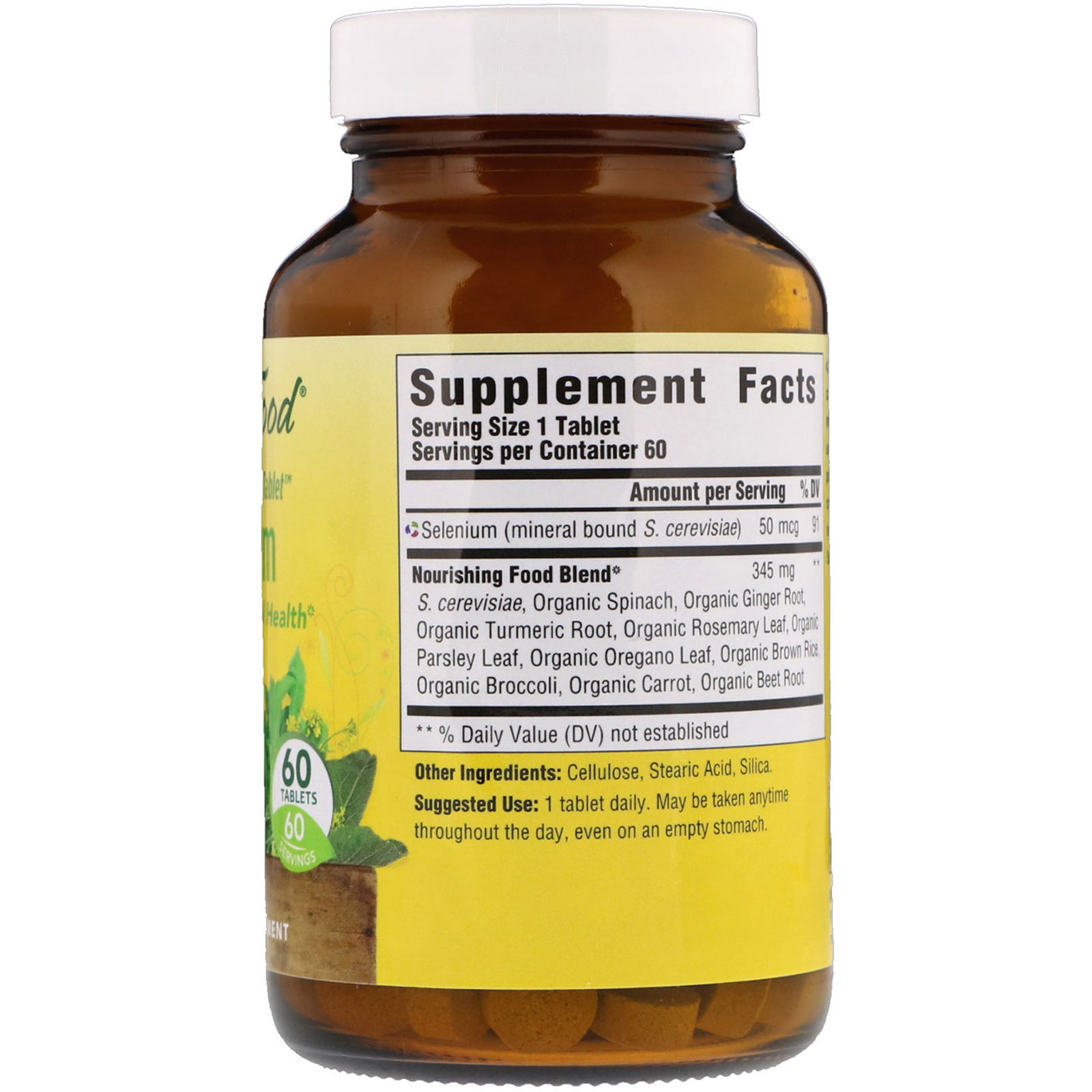 MegaFood, DailyFoods, Selênio, 60 Comprimidos - Imagem 2
