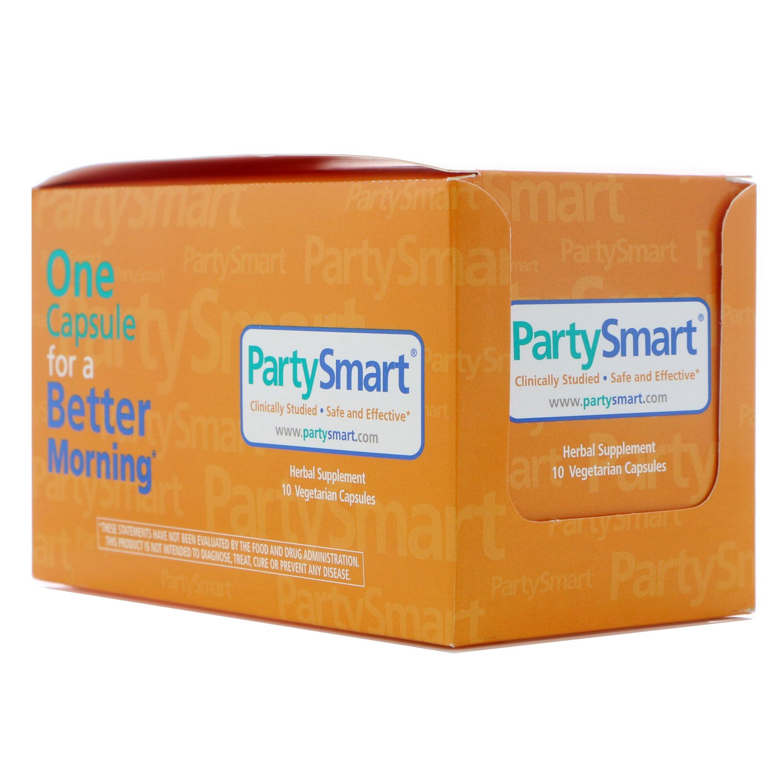 Himalaya, PartySmart, 10 Pacotes, 1 Cápsula Vegetariana Cada