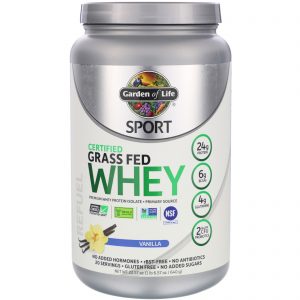Comprar garden of life, sport, certified grass fed whey, vanilla, 22. 57 oz (640 g) preço no brasil mix de proteínas proteína suplementos de musculação suplemento importado loja 131 online promoção -