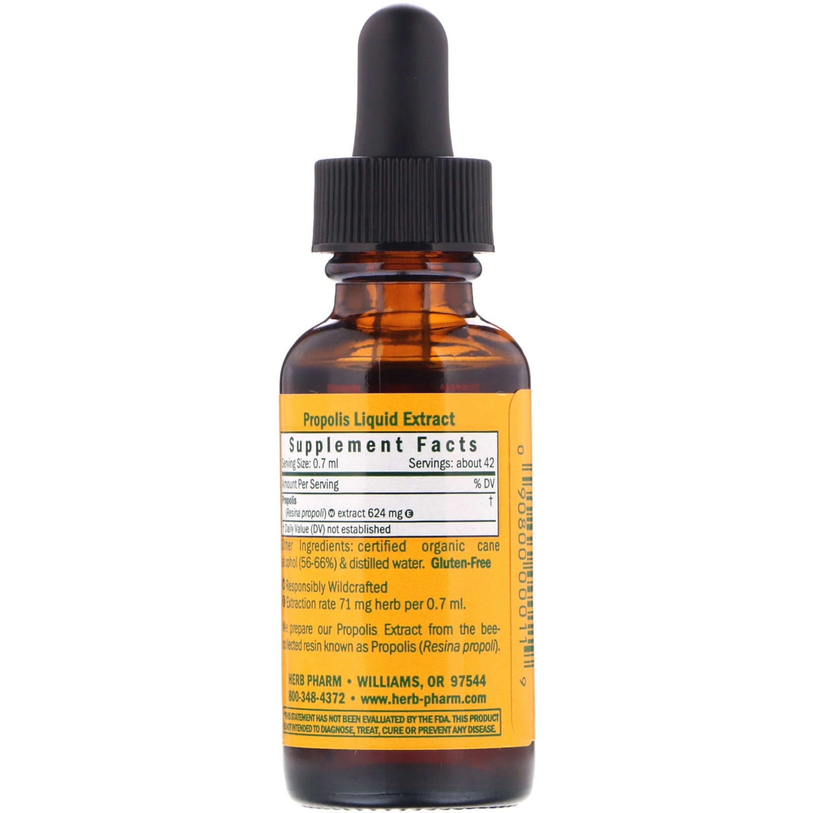 Herb Pharm, Própolis, 1 fl oz (30 ml) - Imagem 2
