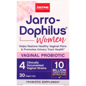 Comprar jarrow formulas, jarro-dophilus, vaginal probiotic, women, 10 billion, 30 capsules preço no brasil probióticos suplementos nutricionais suplemento importado loja 17 online promoção -