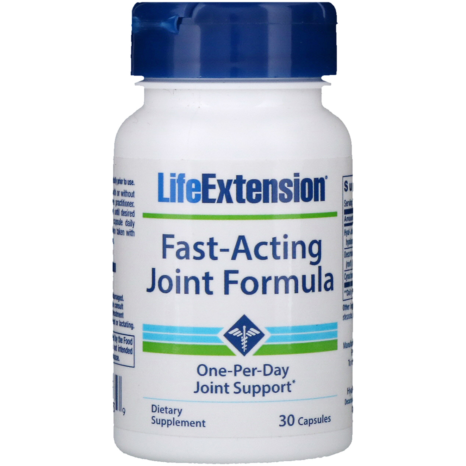 Life Extension, Fórmula de Ação Rápida para Articulações, 30 Cápsulas