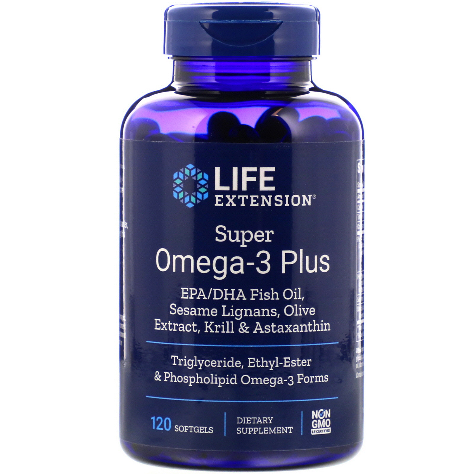 Life Extension, Omega Foundations, Super Omega-3 Plus, 120 Softgels