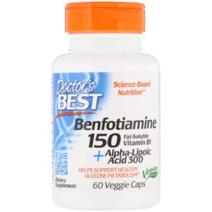 Comprar doctor's best, benfotiamine 150 + alpha-lipoic acid 300, 60 veggie caps preço no brasil antioxidantes benfotiamina kal marcas a-z suplementos suplemento importado loja 9 online promoção -