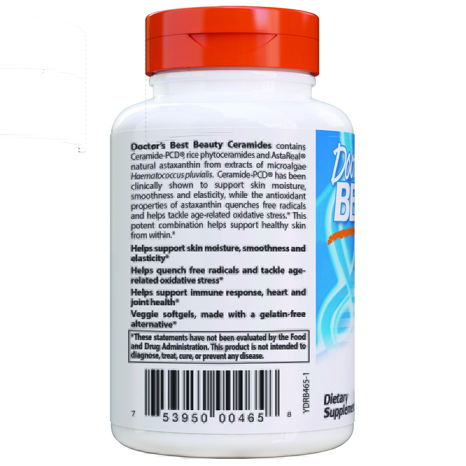 Doctor's Best, Ceramidas de Beleza com Ceramida-PCD - Imagem 3