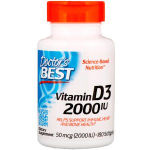 Comprar doctor's best, vitamina d3, 50 mcg (2. 000 ui), 180 softgels preço no brasil marcas a-z melatonina natrol sono suplementos suplemento importado loja 31 online promoção -