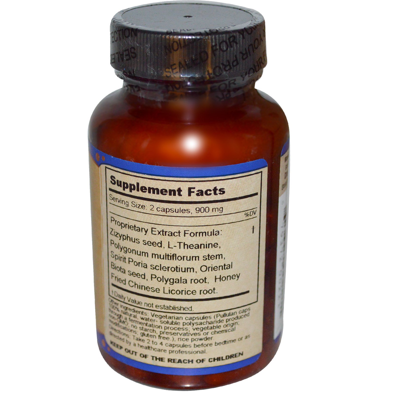 Dragon Herbs, Luzes Apagadas, 450 mg, 60 Cápsulas - Imagem 2