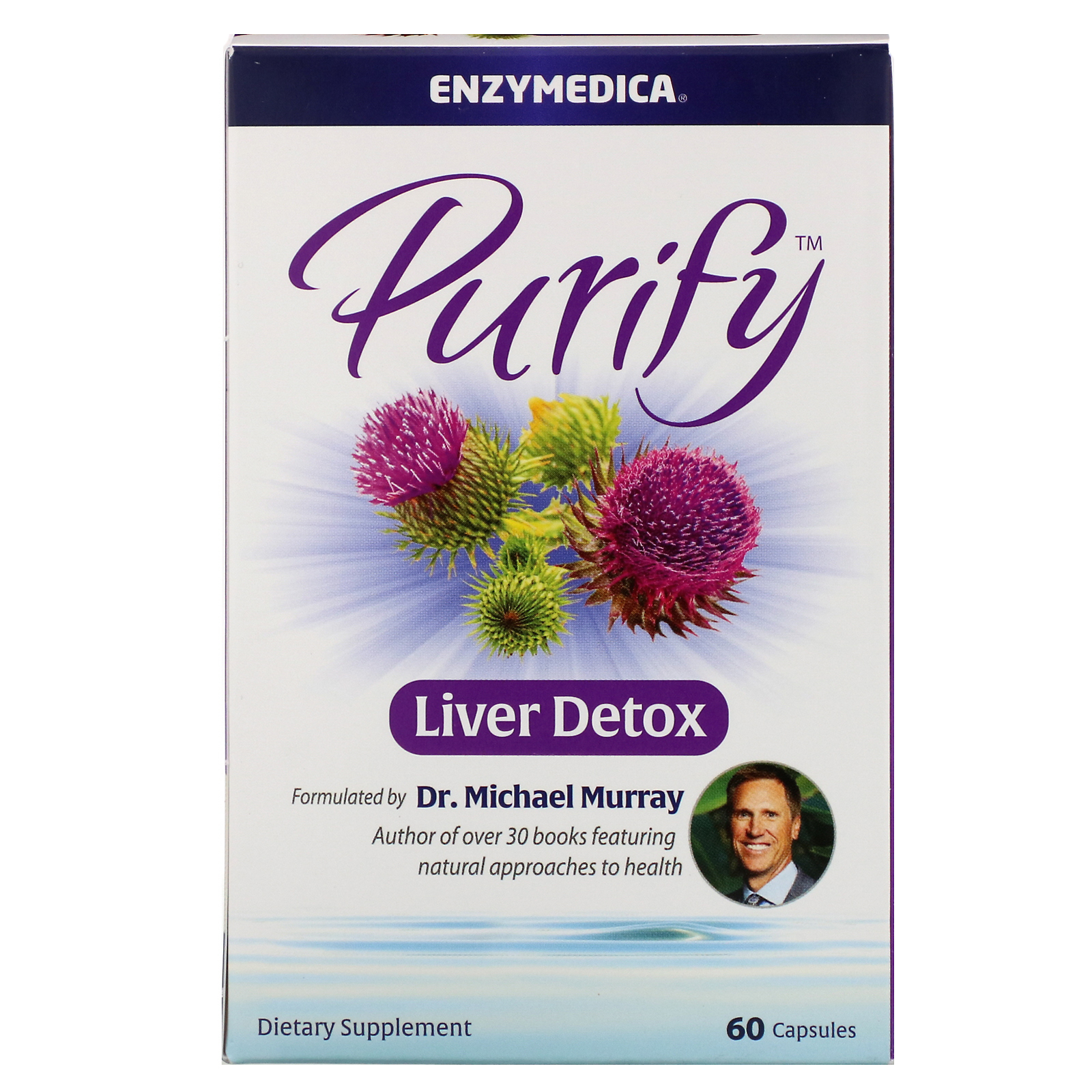 Enzymedica, Purify, Desintoxicante Hepático, 60 Cápsulas