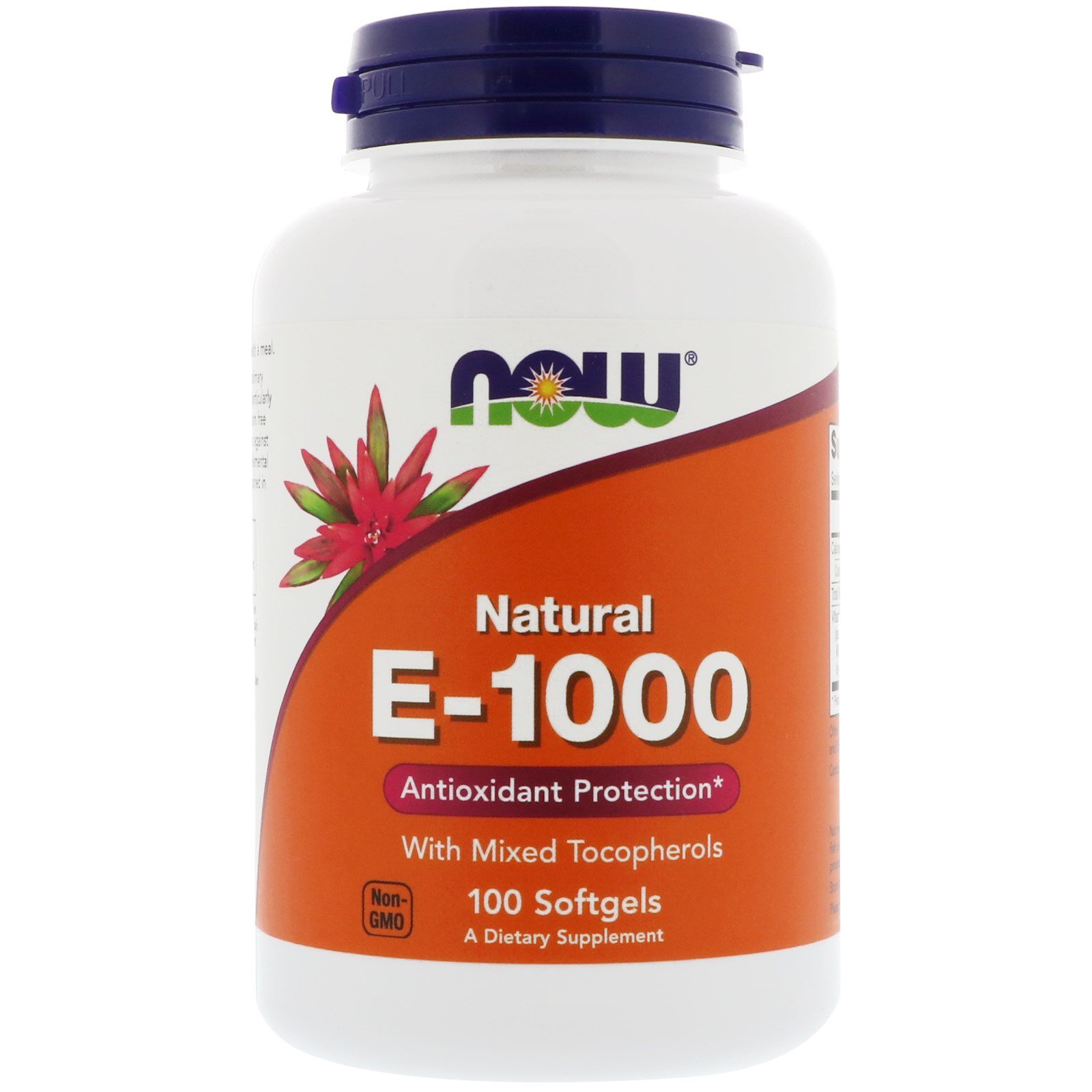 Now Foods, E-1000, 100 Cápsulas Softgel