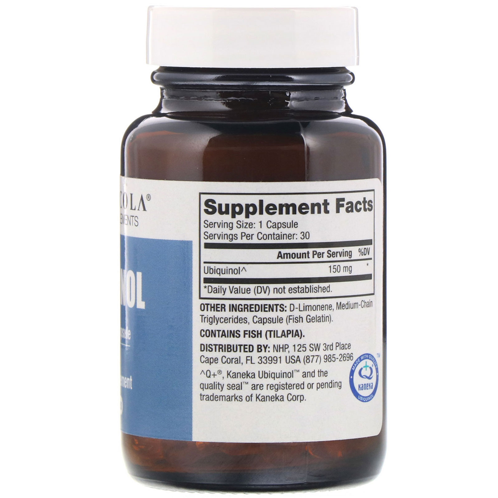 Dr. Mercola, Ubiquinol, 150 mg, 30 Cápsulas - Imagem 2
