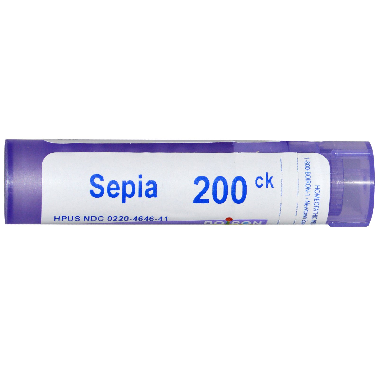 Boiron, Single Remedies, Sepia, 200CK, Aprox. 80 Pellets