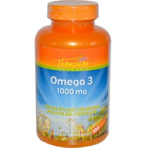 Comprar thompson, ômega-3, 1000 mg, 100 cápsulas gelatinosas preço no brasil ômega 3 óleo de peixe suplementos nutricionais suplemento importado loja 31 online promoção -