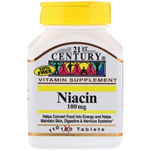 Comprar 21st century, niacina, 100 mg, 110 comprimidos preço no brasil vitamina b vitaminas e minerais suplemento importado loja 77 online promoção -