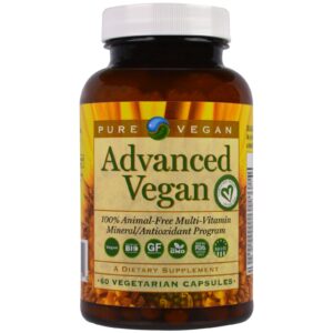Comprar pure vegan, advanced vegan, 60 vegetarian capsules preço no brasil marcas a-z multivitamínico pure vegan suplementos vitaminas suplemento importado loja 1 online promoção -