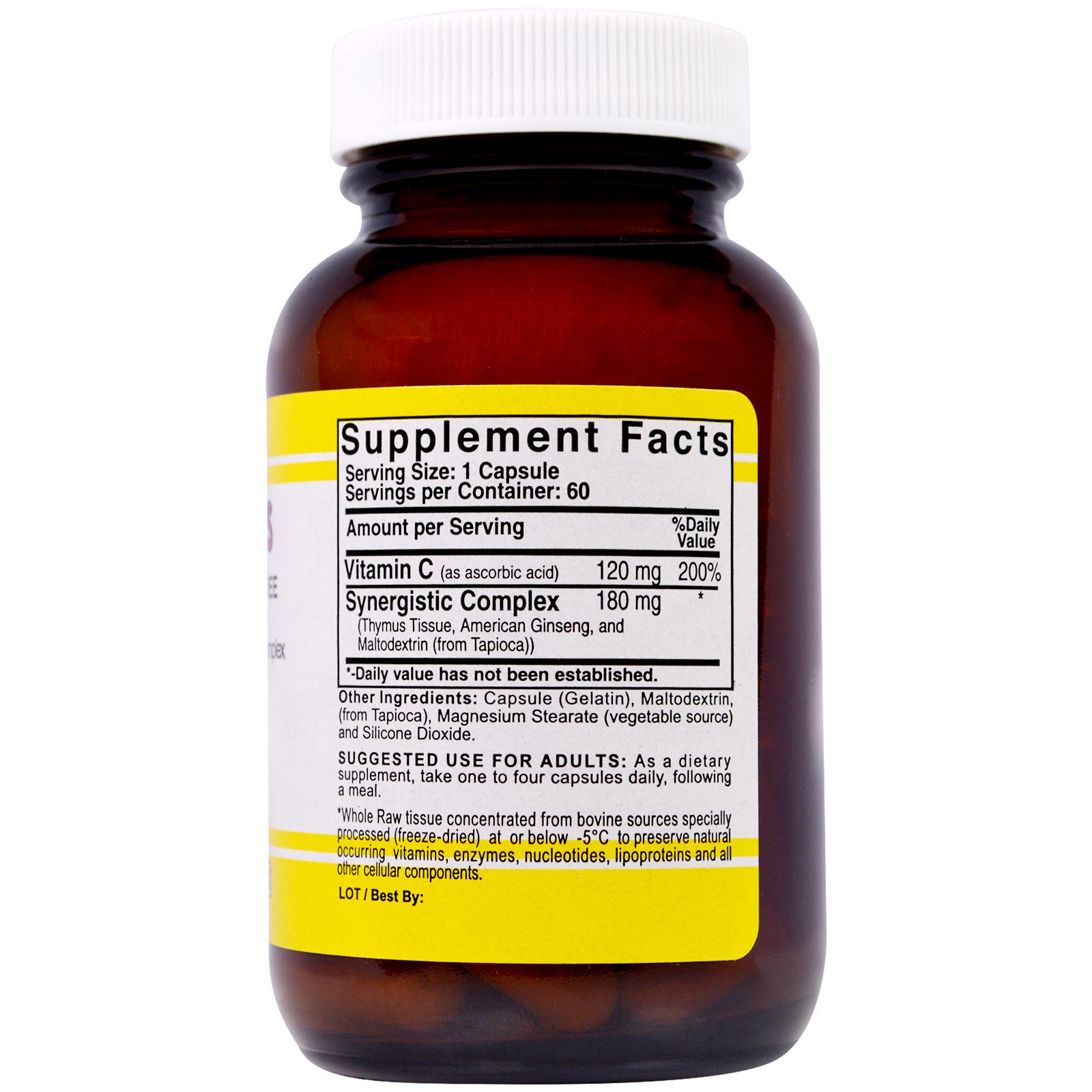 Natural Sources, All Thymus, 60 Cápsulas - Imagem 2