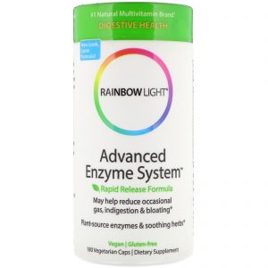 Comprar rainbow light, sistema enzimático avançado, fórmula de liberação rápida, 180 cápsulas vegetarianas preço no brasil enzimas digestivas suplementos nutricionais suplemento importado loja 299 online promoção -
