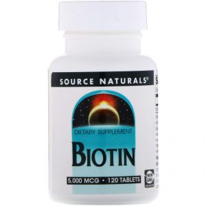 Comprar source naturals, biotina, 5,000 mcg, 120 tabletes preço no brasil biotina vitaminas e minerais suplemento importado loja 261 online promoção -