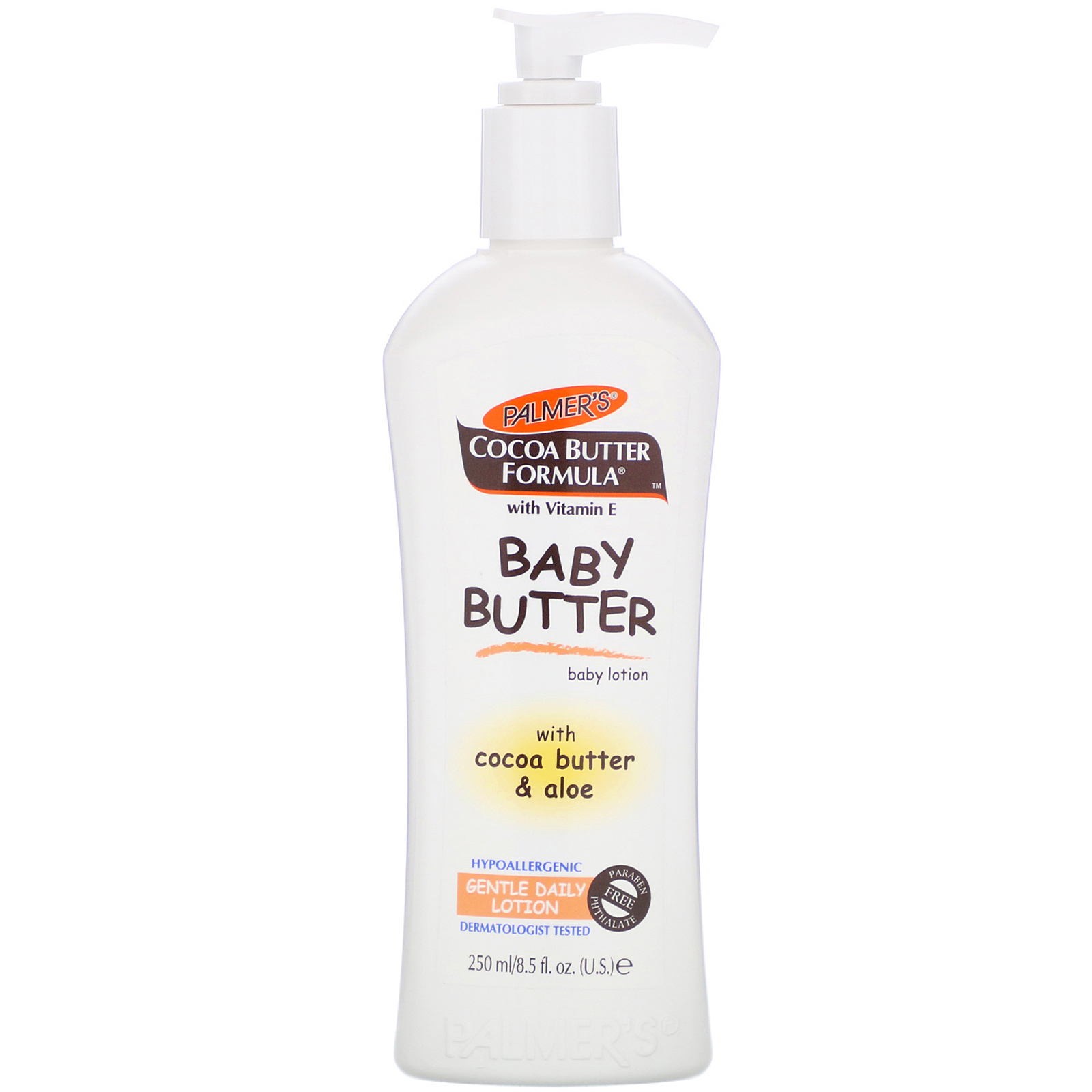 Palmer's, Fórmula de Manteiga de Cacau, Baby Butter, Loção Diária Suave, frasco de 8,5 oz (250 ml)