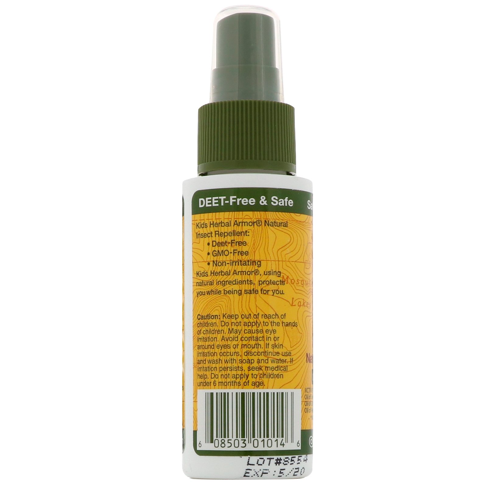 All Terrain, Kids Herbal Armor, Repelente de Insetos Natural, 2,0 fl oz (60 ml) - Imagem 3