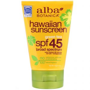 Comprar alba botanica, protetor solar havaiano, fps 45, 4 oz. (113 g) preço no brasil banho & beleza protetor solar protetor solar infantil sol sol & mosquitos suplemento importado loja 223 online promoção -