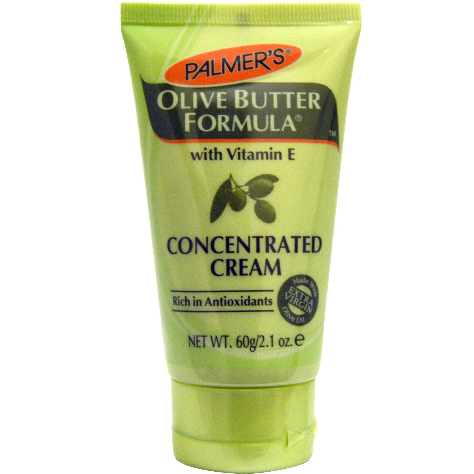 Palmer's, Fórmula com manteiga de oliveira com vitamina E, creme concentrado, 2,1 oz (60 g)