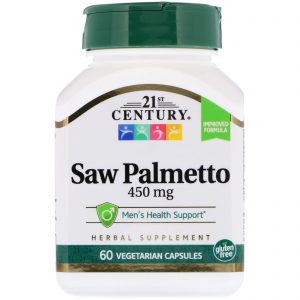 Comprar 21st century, saw palmetto, 450 mg, 60 cápsulas vegetarianas preço no brasil ervas ervas e homeopatia marcas a-z palmito solaray suplemento importado loja 67 online promoção -