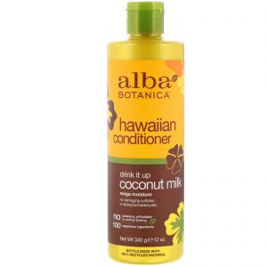 Comprar alba botanica, hawaiian conditioner, drink it up coconut milk, 12 oz (340 g) preço no brasil banho & beleza condicionador cuidados com os cabelos suplemento importado loja 65 online promoção -