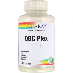 Comprar solaray, qbc plex, 120 vegcaps preço no brasil quercetina suplementos nutricionais suplemento importado loja 95 online promoção -