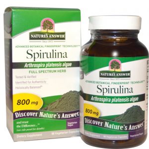 Comprar nature's answer, spirulina, 800 mg, 90 cápsulas vegetais preço no brasil spirulina suplementos nutricionais suplemento importado loja 297 online promoção -