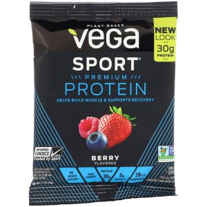 Comprar vega, sport premium protein, berry, 1. 5 oz (42 g) preço no brasil mastigáveis para energia nutrição esportiva suplemento importado loja 79 online promoção -
