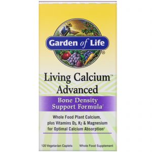 Comprar garden of life, living calcium advanced, 120 vegetarian caplets preço no brasil cálcio osso tópicos de saúde suplemento importado loja 303 online promoção -