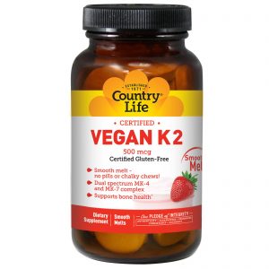 Comprar country life, vegan k2, morango, 500 mcg, 60 comprimidos solúveis preço no brasil vitamina k vitaminas e minerais suplemento importado loja 33 online promoção - 17 de agosto de 2022