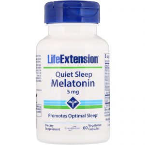 Comprar life extension, quiet sleep, melatonin, 5 mg, 60 vegetarian capsules preço no brasil melatonina sedativos tópicos de saúde suplemento importado loja 289 online promoção -